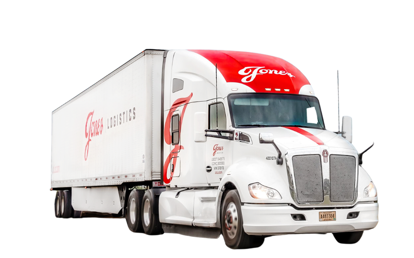 Jones Logistics Dry Van Truck
